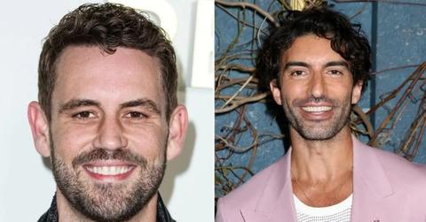 Composite photo of Nick Viall and Justin Baldoni