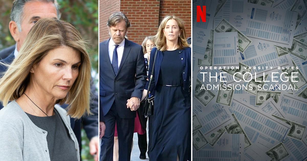 netflix documentary operation varsity blues college admissions scandal lori loughlin felicity huffman prison pf