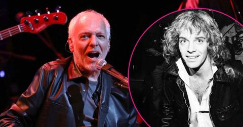 Composite photo of Peter Frampton.