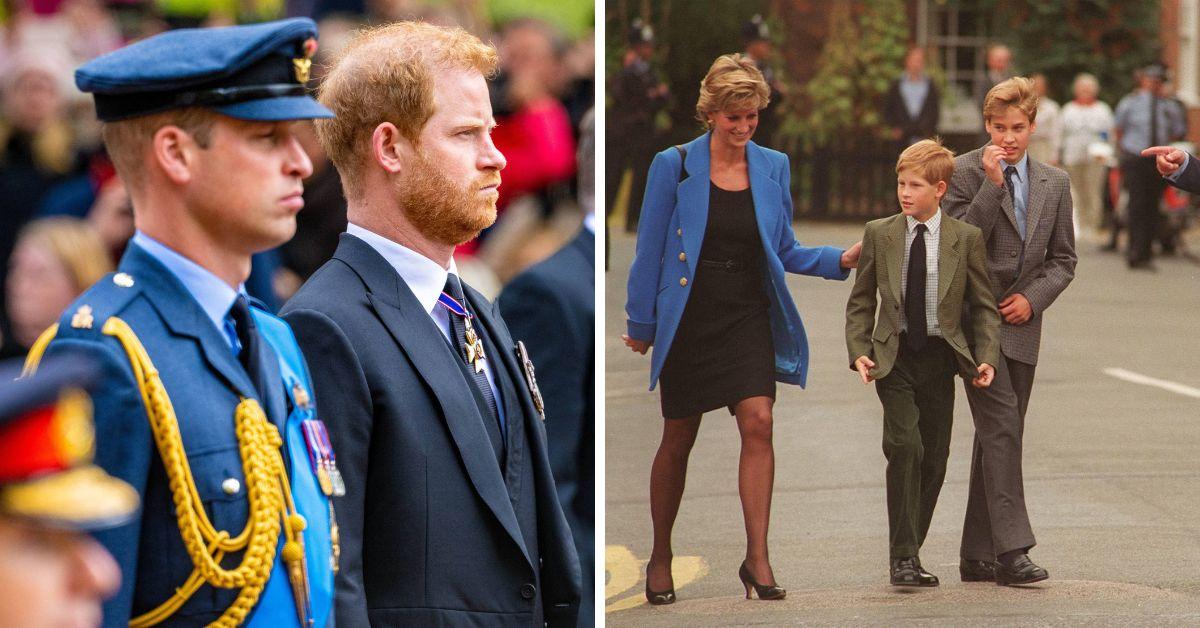 princes diana prince william and prince harry