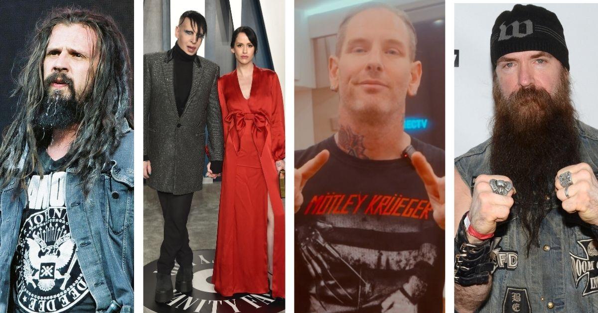 image of Ozzy Osbourne’s funeral was filled with music legends.