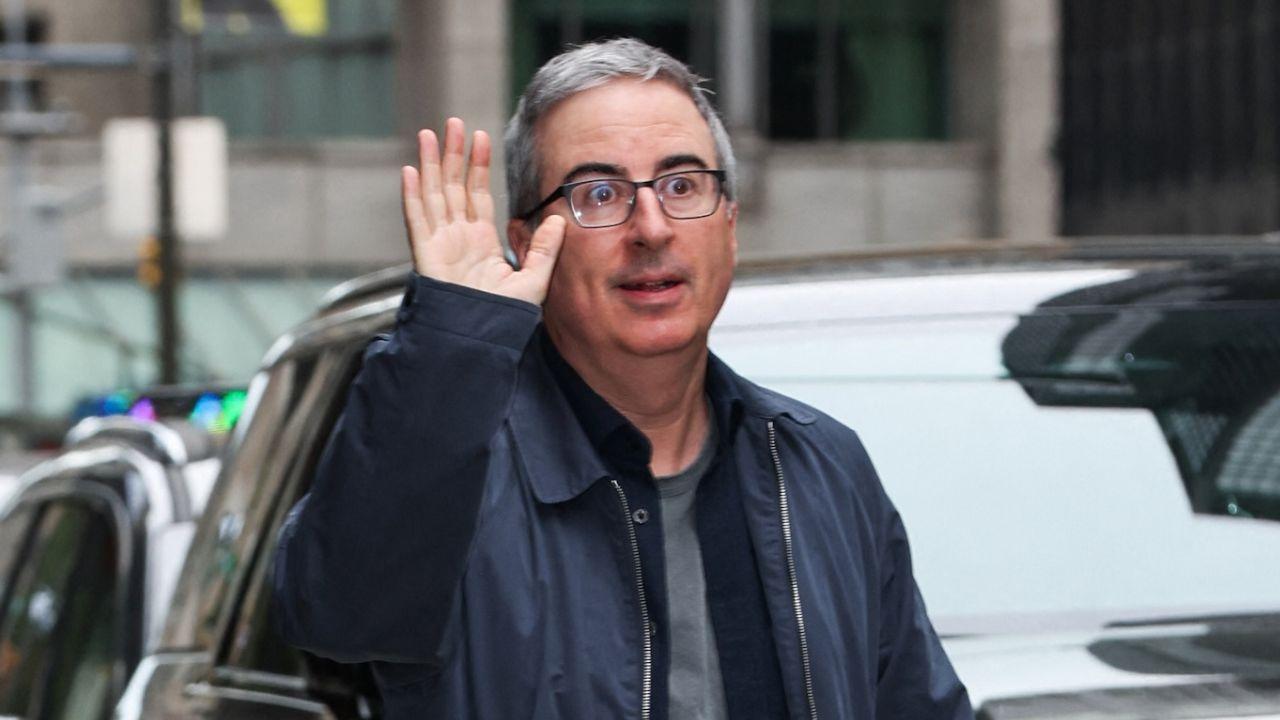 Image of John Oliver used Paramount’s corporate history to deliver a warning about HBO’s future leadership.