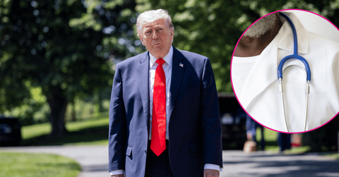Composite photo of Donald Trump