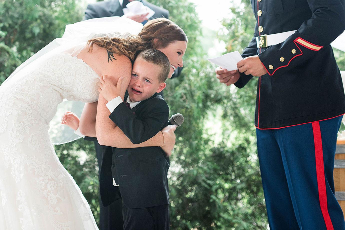 4 year old cried stepmom wedding 1