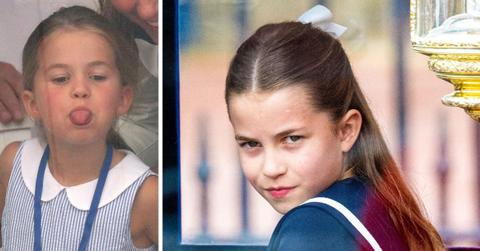 all the times princess charlotte stole the show