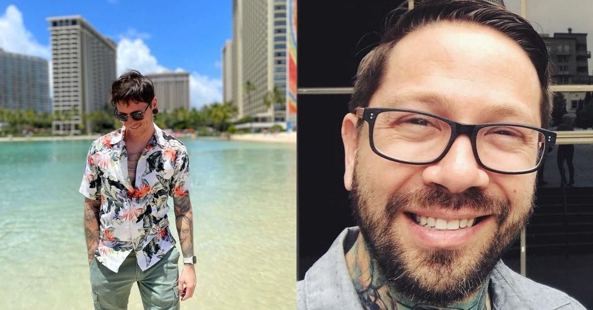 Composite photos of Daniel Williams and Dave Shapiro
