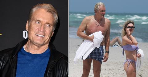 photo of Dolph Lundgren and Emma Krokdal