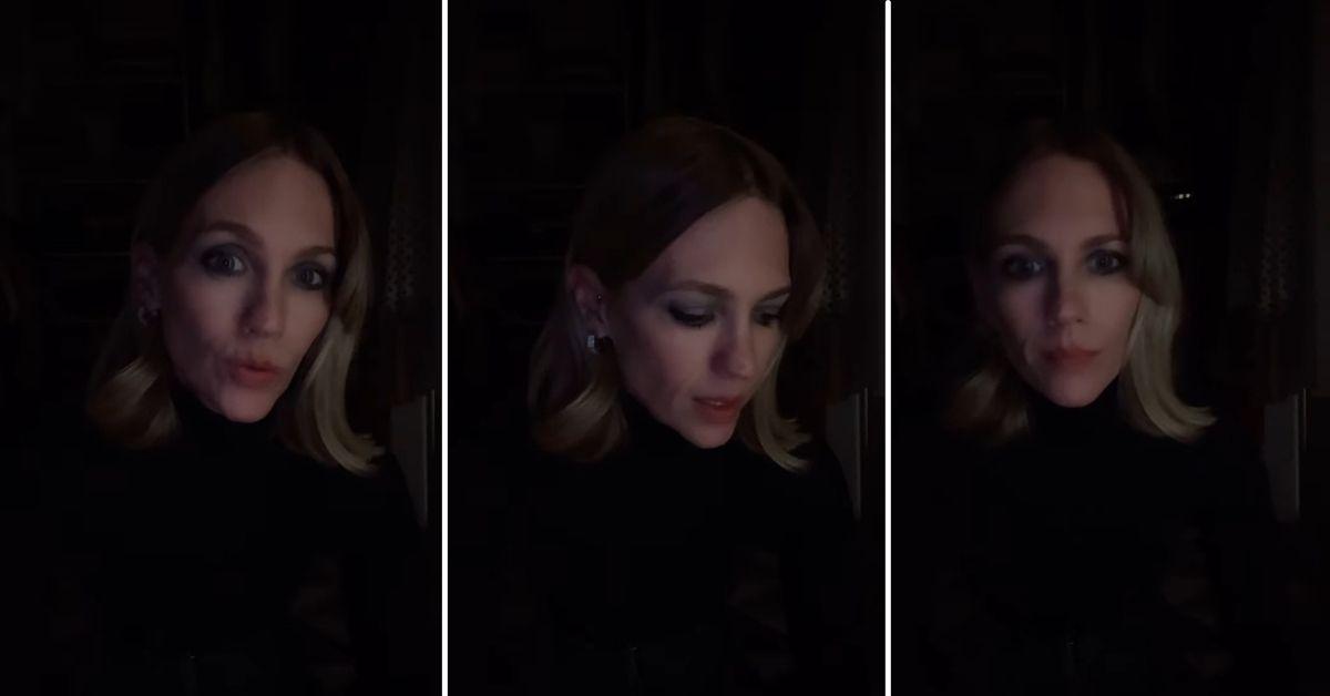 Photo of January Jones explained that she was in a 'darker place.'