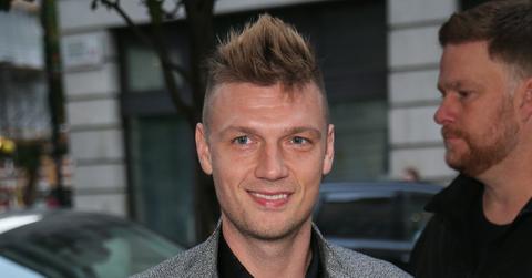 nick carter tears up