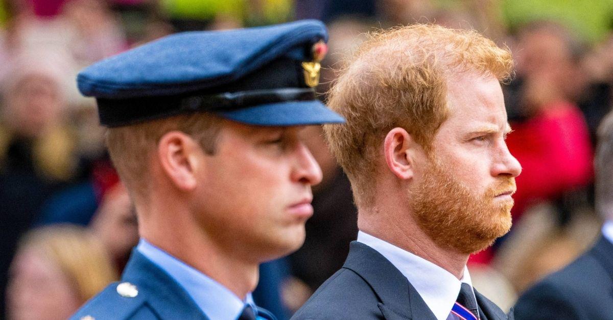 Photo of Prince Harry responded to reporters after his meeting with King Charles.