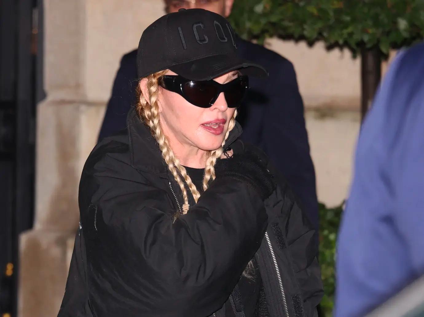 madonna induced coma bacterial infection icu health scare