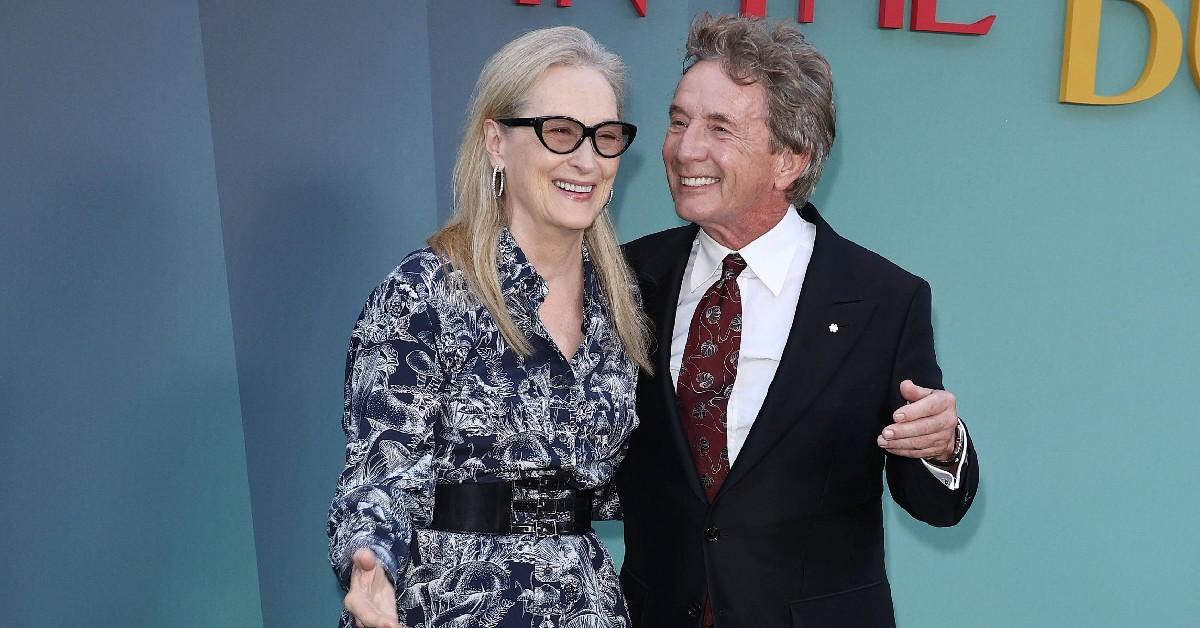 Photo of Meryl Streep and Martin Short.