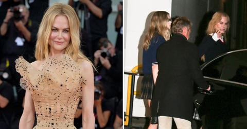 Picture of Nicole Kidman and a photo of Nicole Kidman with daughter Sunday.