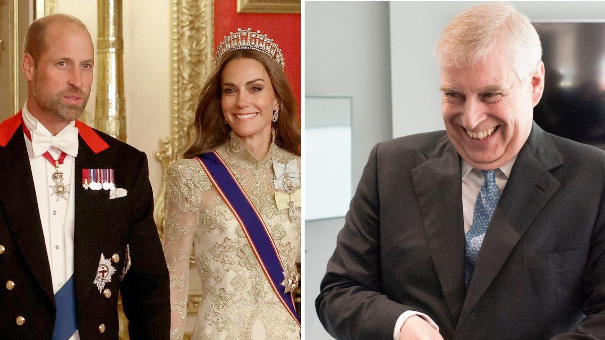 Image of Prince William reportedly urged King Charles to take action on ex-Prince Andrew's scandal.