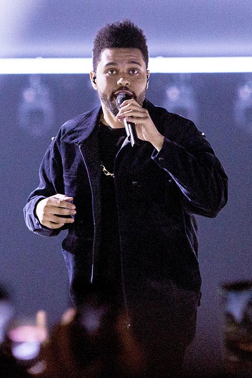 The Weeknd takes the stage at the Barclaycard Arena