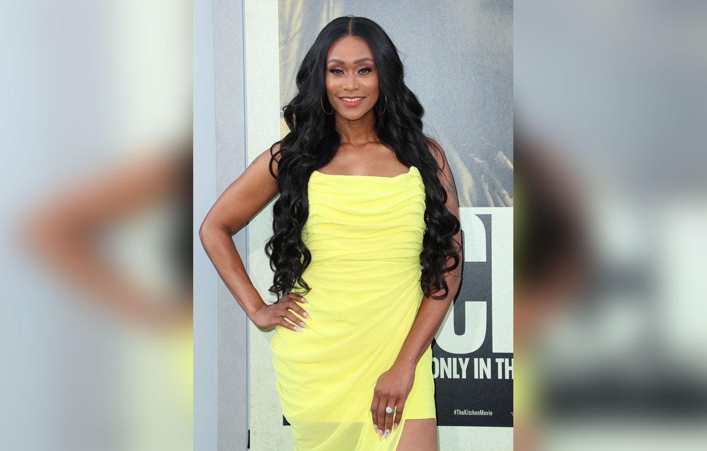 Tami Roman Yellow Dress Evelyn Lozada Suing Ogom 'OG' Chijindu Defamation 'Basketball Wives'