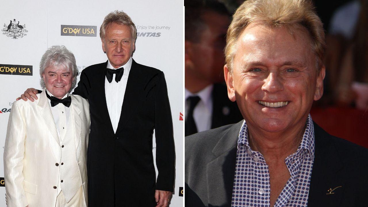 Image of Pat Sajak joked about getting an Air Supply tattoo.