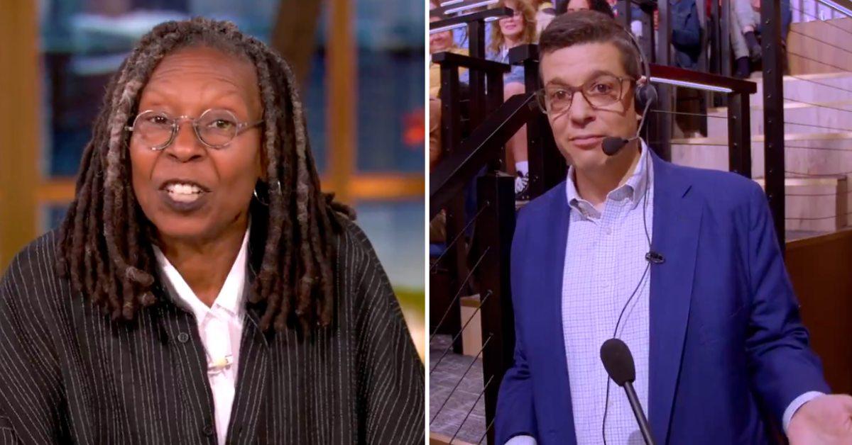 Photo of Whoopi Goldberg and Brian Teta on 'The View.'