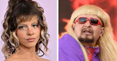 split photo Melanie Martinez & Oliver Tree