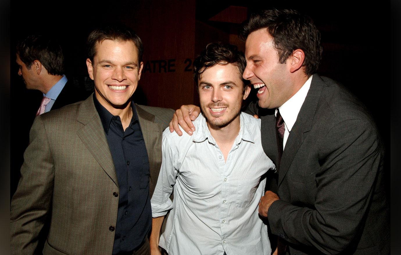 Ben Affleck & Casey Affleck & Matt Damon