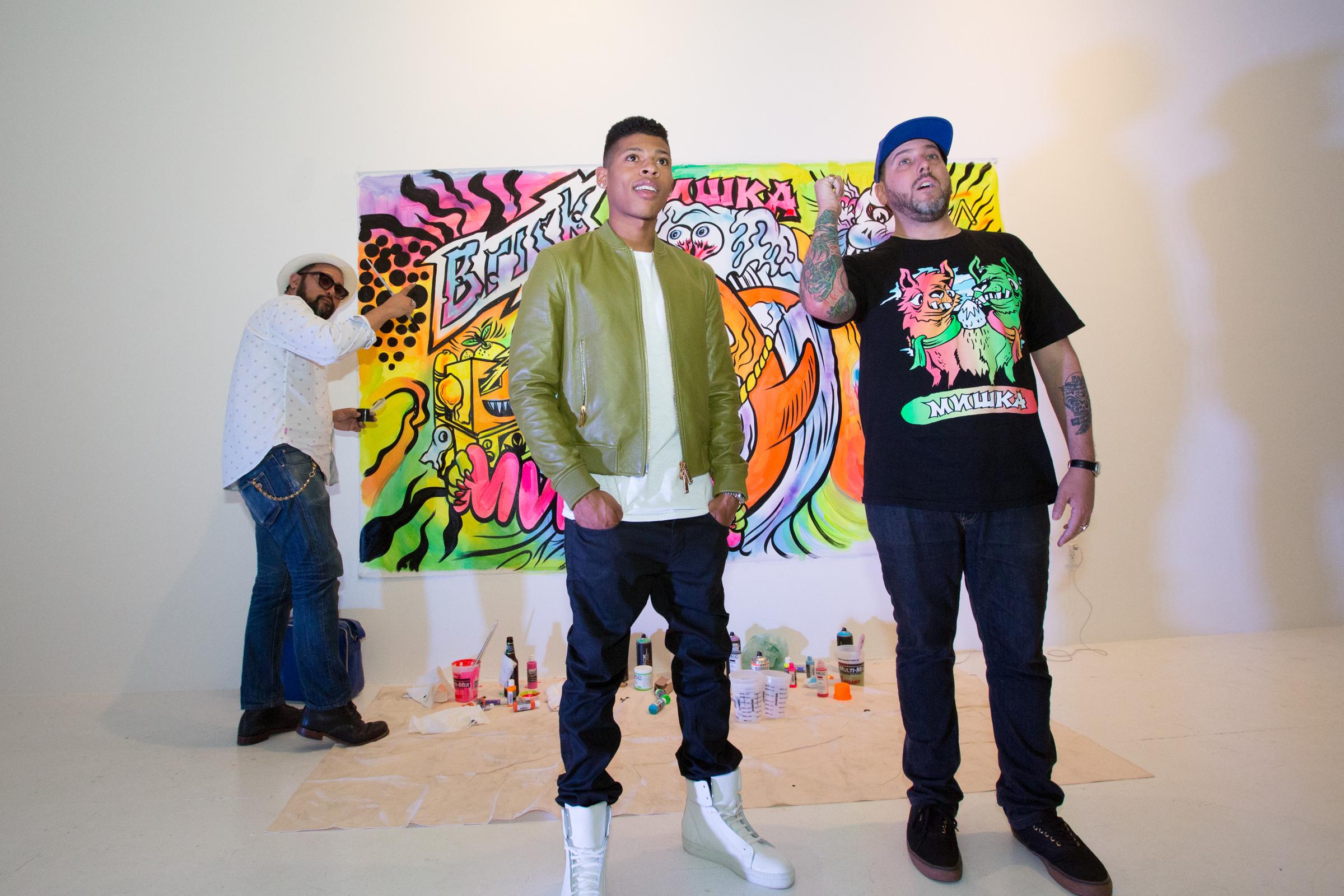 Brisk X Mishka limited edition apparel collection launch at The Hole in New York City on May 19, 2015