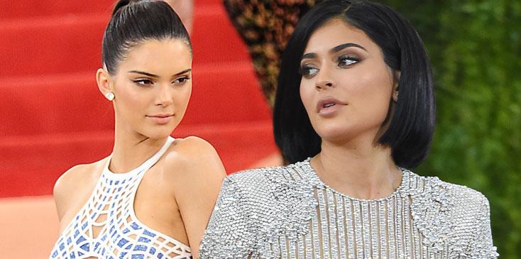 Kendall Kylie Jenner sister feud fake act