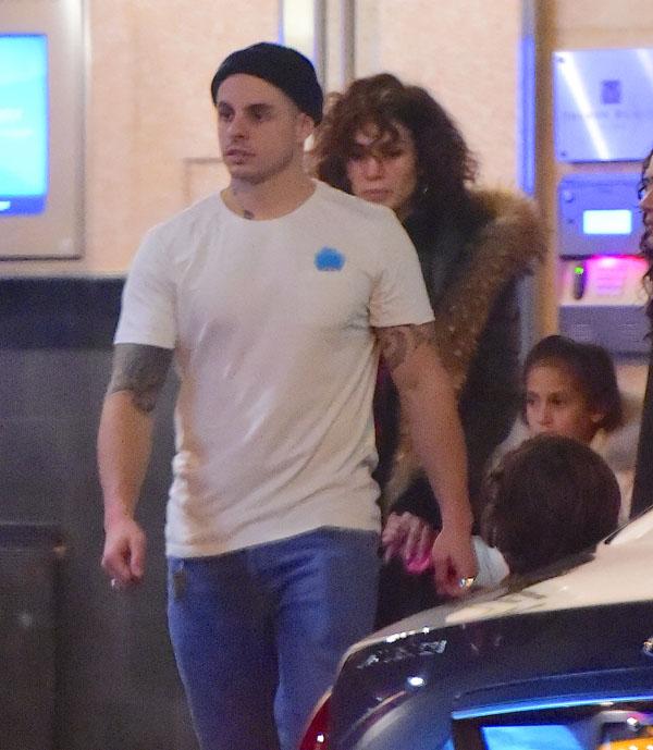 EXCLUSIVE: Jennifer Lopez and Casper Smart Take Emme and Max out in NYC