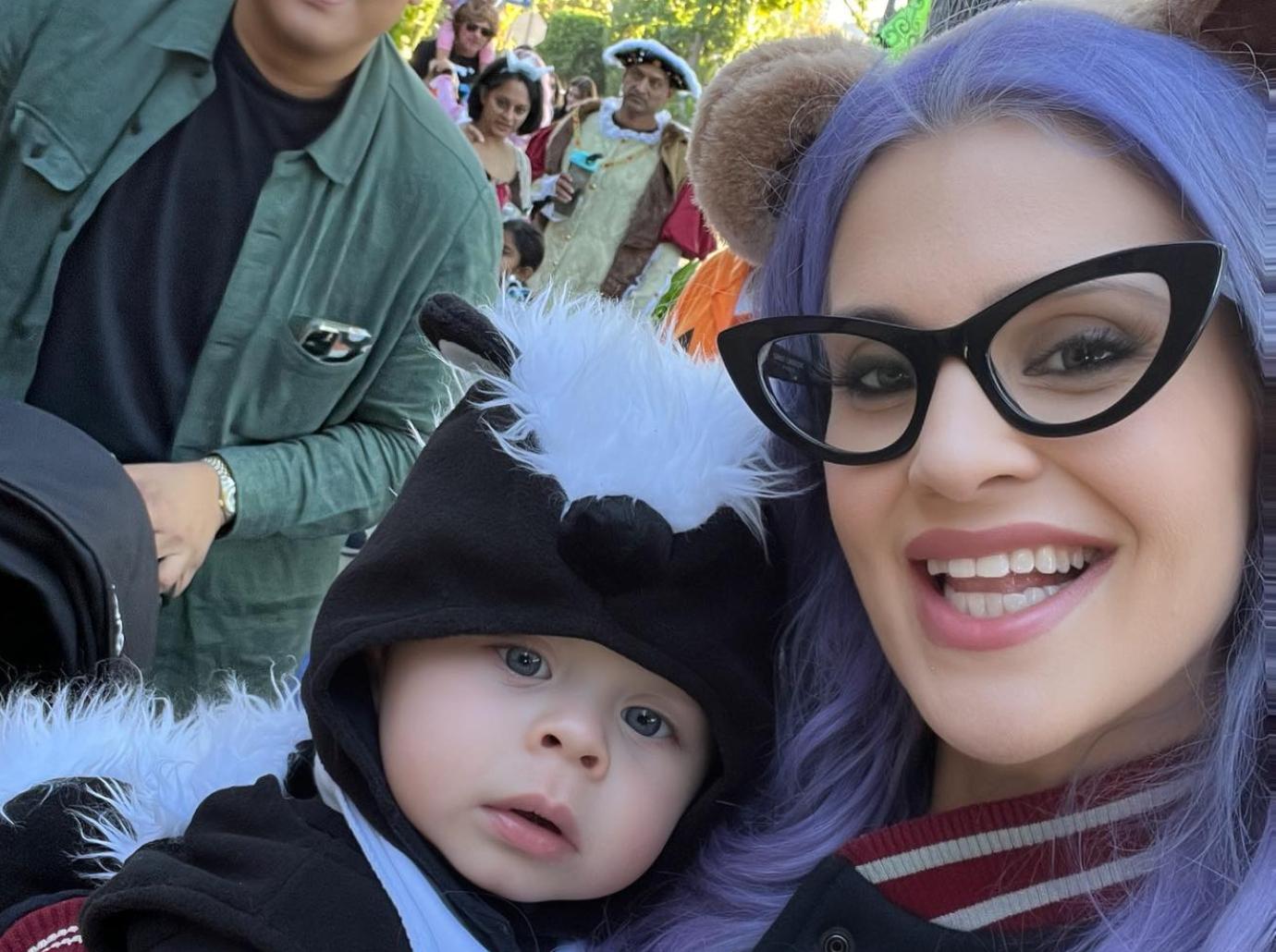 kelly osbourne son sidney cutest moments photos