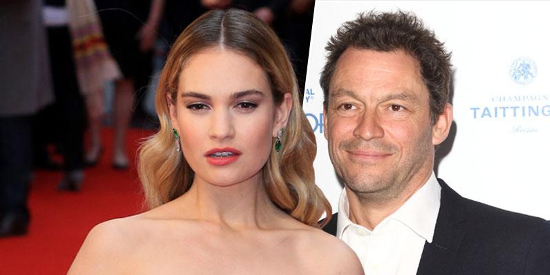 Lily James And Dominic West PDA Scandal: Everything We Know