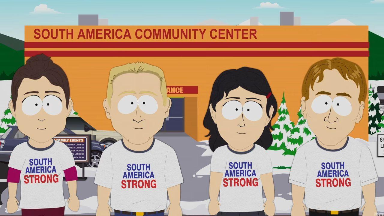 Image of The premiere continued the show’s recent focus on political satire.