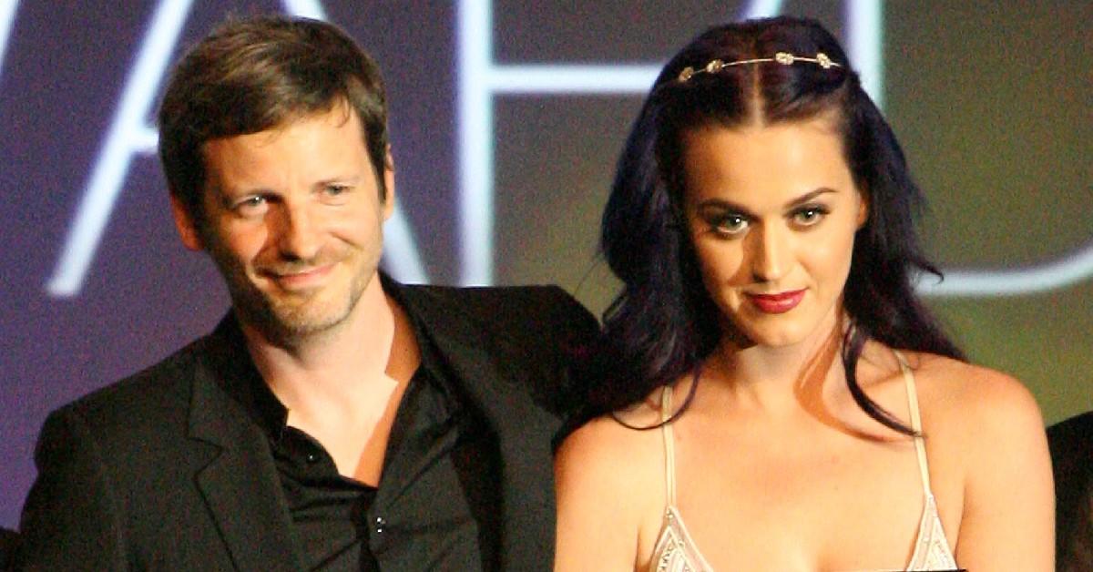 Photo of Dr. Luke and Katy Perry. 