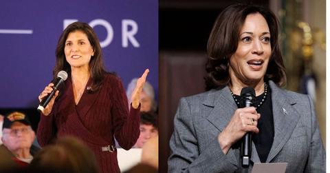 nikki haley declares kamala harris women president