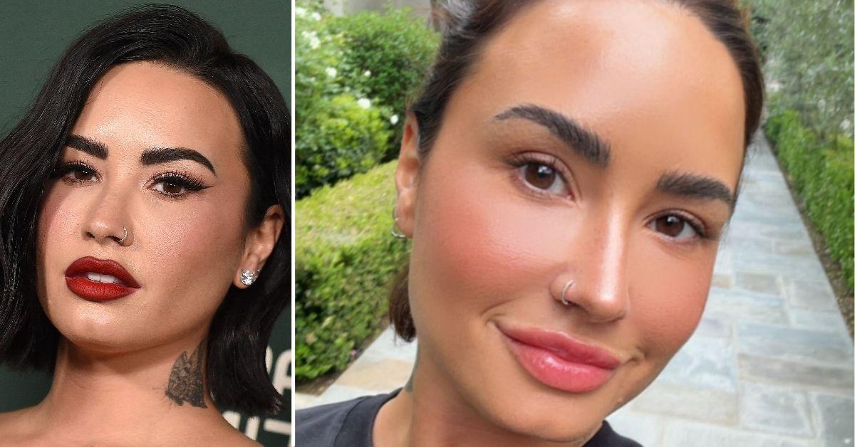 Demi Lovato Debuts New Light Brown Bob In Stunning Selfies: Photos