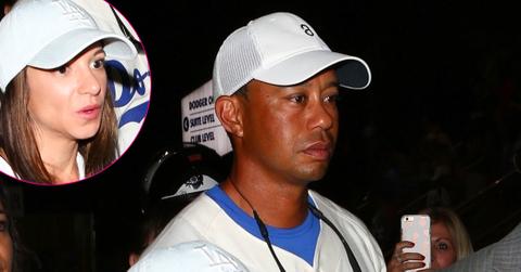 tiger woods new girlfriend world series pics long
