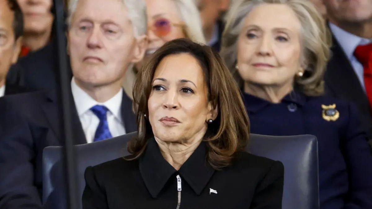 Photo of Kamala Harris faced backlash online for her impression of Donald Trump.