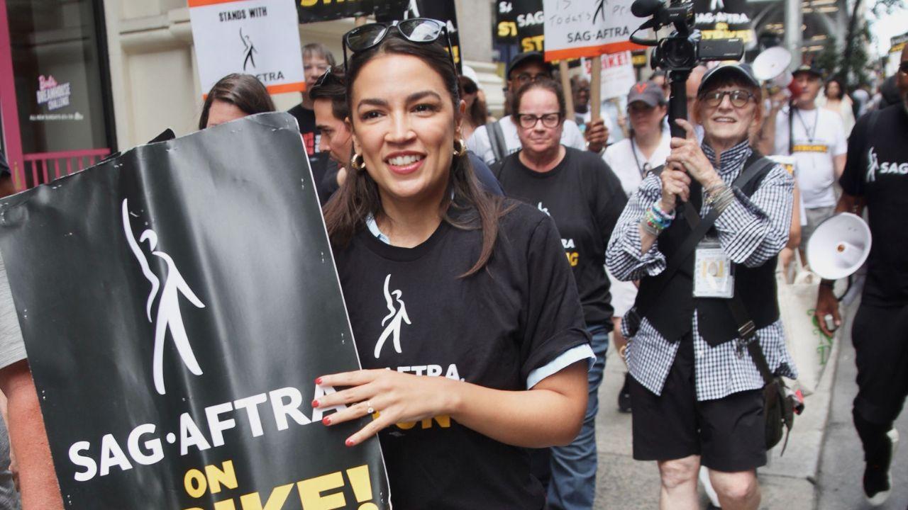 Image of Alexandria Ocasio-Cortez said she aims to make information about women's reproductive health more accessible through documenting her journey.