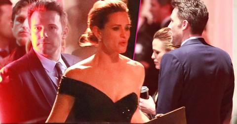 jennfer garner ben affleck together oscars 2016 vanity fair