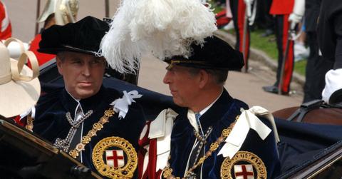 prince andrew visited king charles many times cancer battle