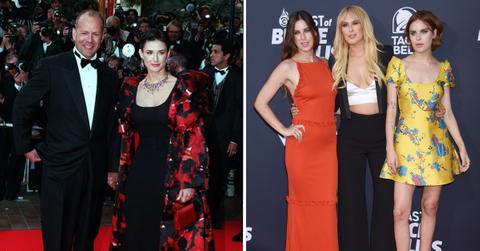 bruce willis demi moore daughters photos