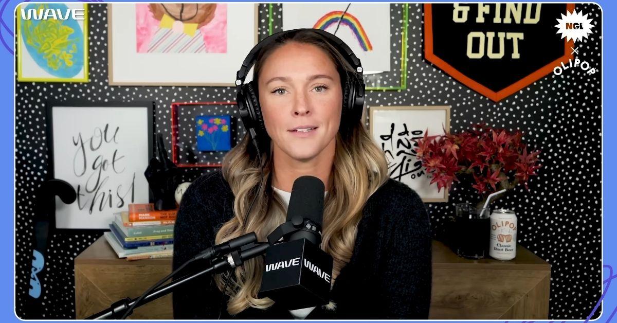 Photo of Kylie Kelce joked about being part of the 'itty bitty t----' committee.