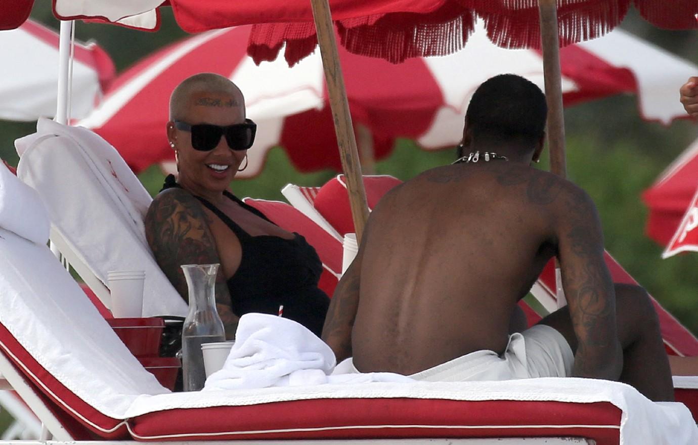 donald trump amber rose sun nba iman shumpert backlash photos