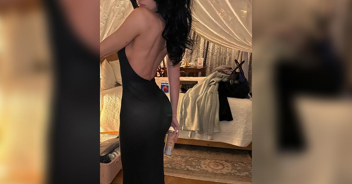 kylie jenner shows off curves black dress pda timothee chalamet photos kyliejenner