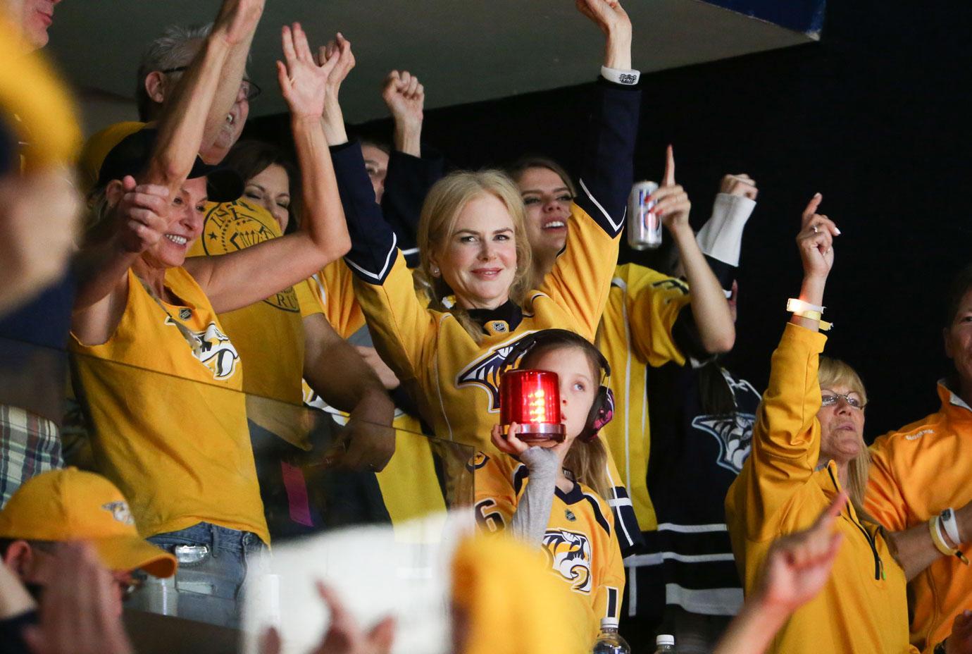 Nicole Kidman Nashville Predators Stanley Cup Photos 04