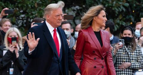 donald trump fleeing