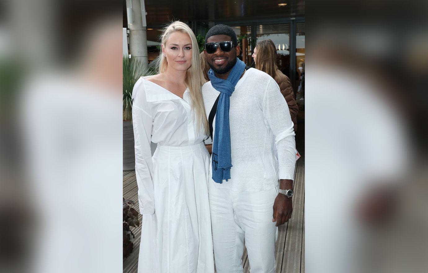 Lindsey Vonn and P.K. Subban