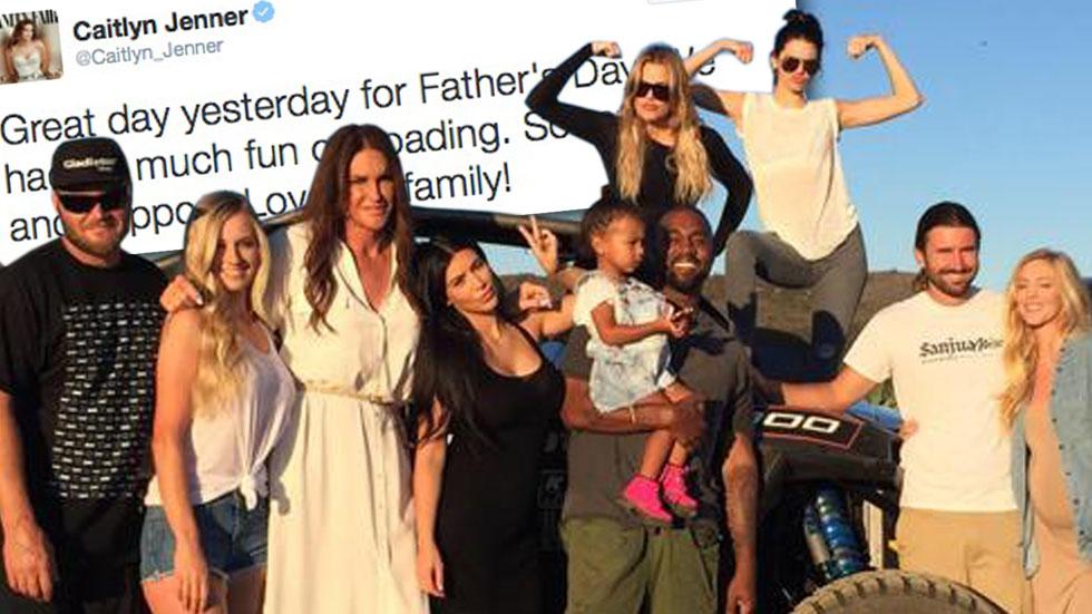 Caitlyn jenner father&#8217;s day tweets