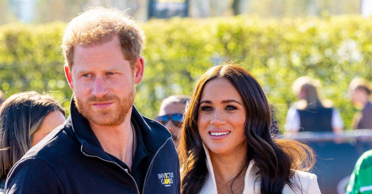 image of prince harry and meghan markle