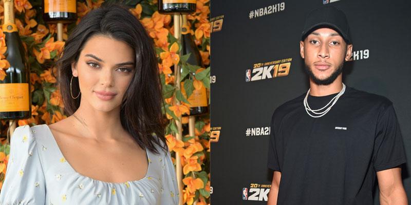 Kendall Jenner's ex Ben Simmons out in Melbourne