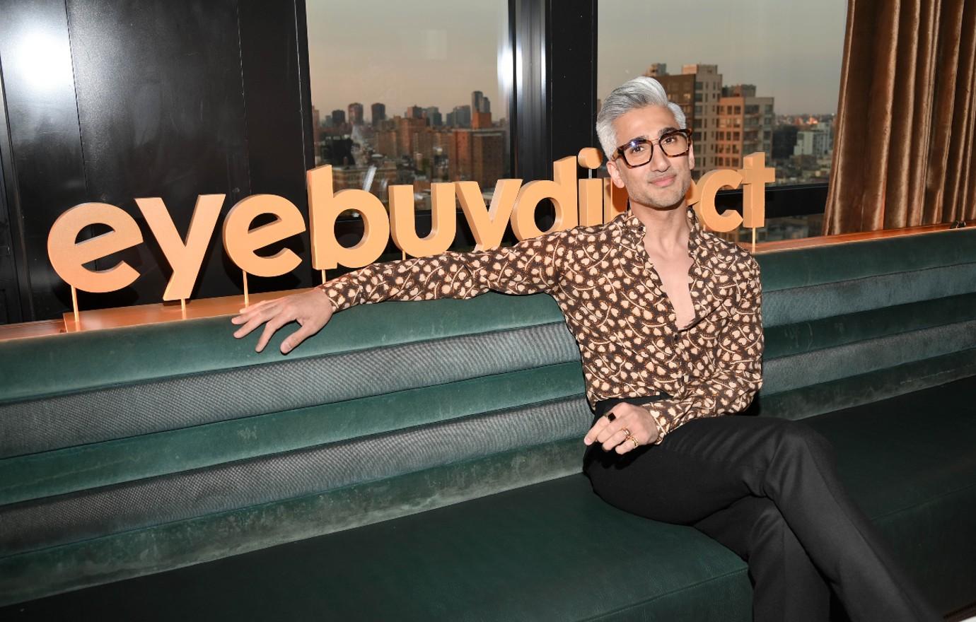 tan france celebrates new exclusive eyebuydirect collection at the highlight room nycphoto credit joey andrew