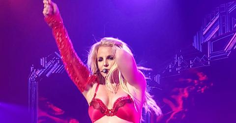 Britney Spears performs live at Planet Hollywood Resort & Casino